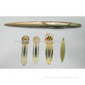metal gold /siliver book mark